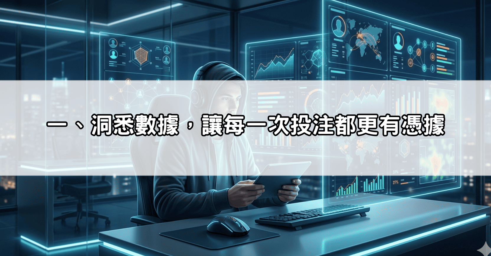 一、洞悉數據,讓每一次投注都更有憑據